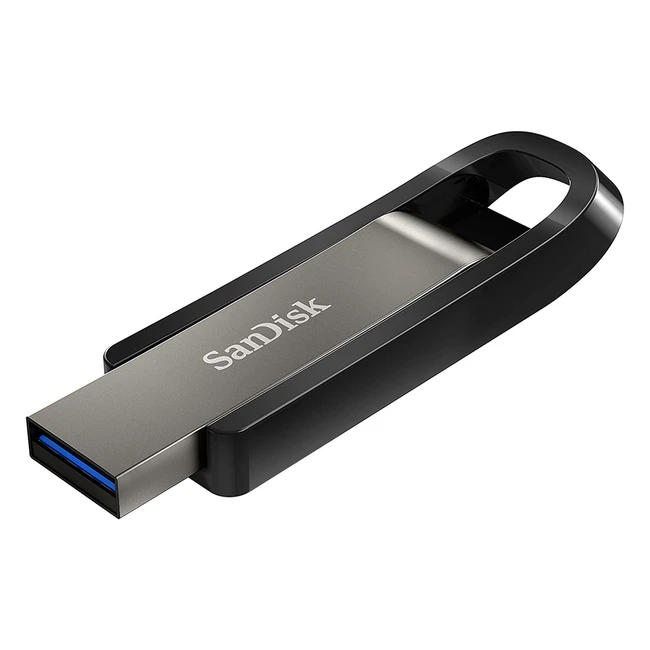 SanDisk Extreme Go 256GB USB 3.2 Flash Drive - Up to 400MB/s Read Speed - Black