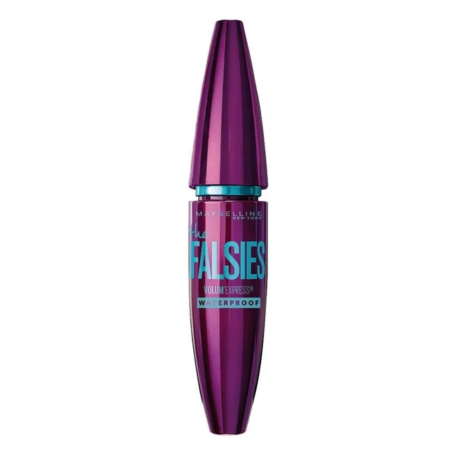Maybelline Mascara Impermeabile The Falsies Nero Intenso - Rif. 123456 - Ciglia Finte Lunghezza e Volume