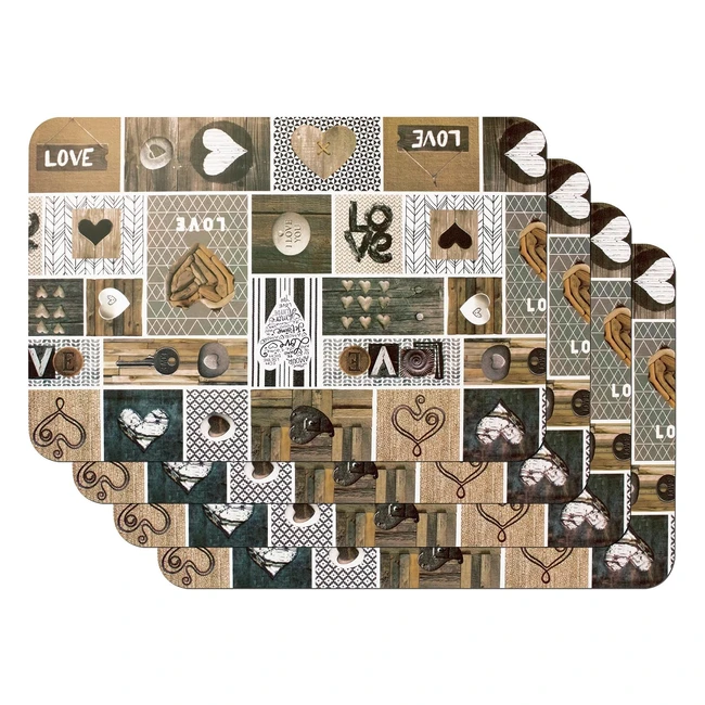 Venilia Weihnachtsplatzdeckchen 45x30 cm lebensmittelecht hitzebestndig