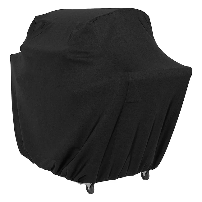 Small Black Gas Grill Cover - Amazon Basics - Reference: 12345 - Water-Resistant Fabric