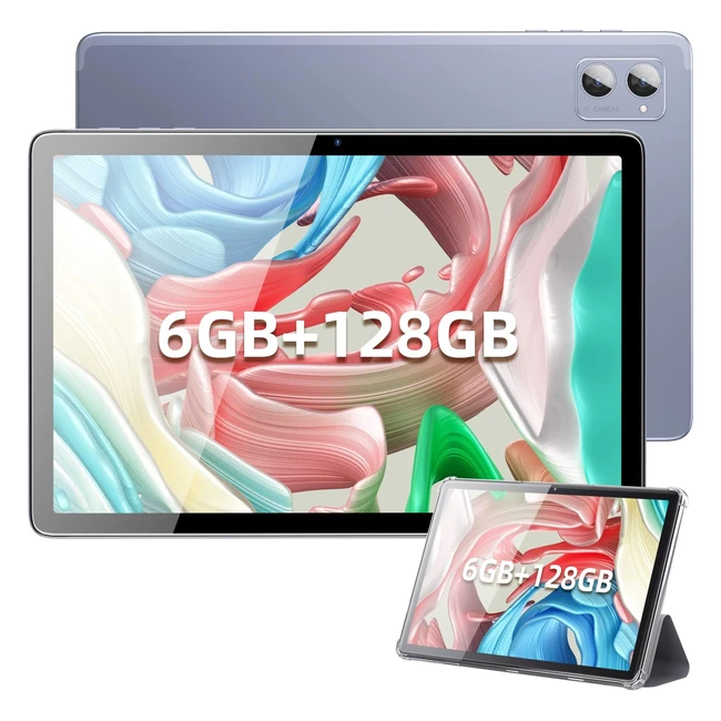 Tablette Tactile 10 Pouces Android 11 - Beneve TP18GHz Quadcore, 6GB RAM, 128GB ROM