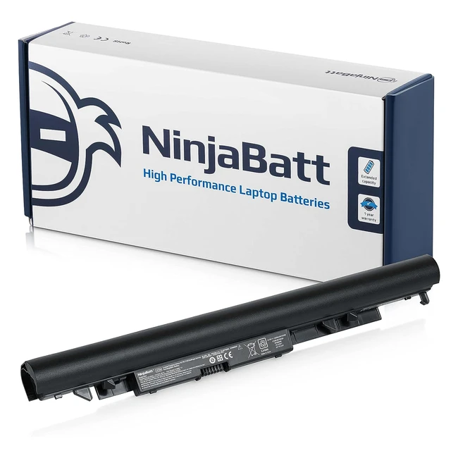 Batterie pour ordinateur portable HP Ninjabatt - JC04 JC03 - 2200mAh 148V