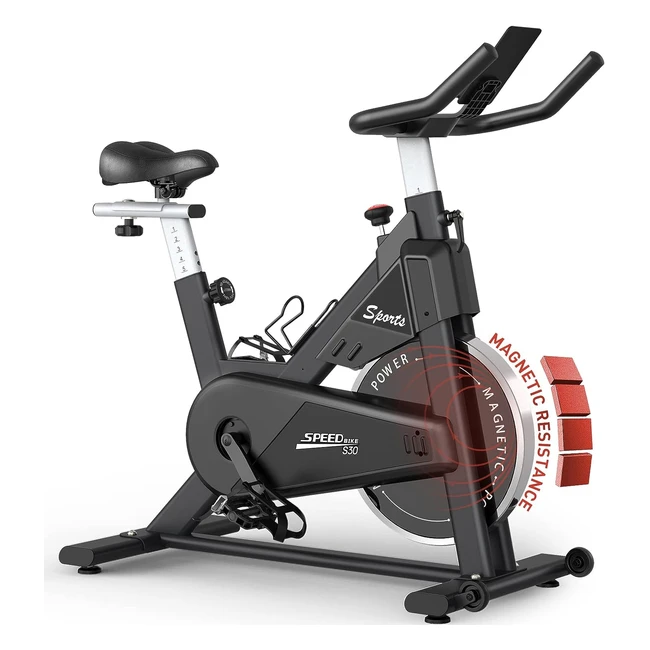 Bicicleta Estática Pasyou S30 - ¡Entrena en Casa con Comodidad y Seguridad!