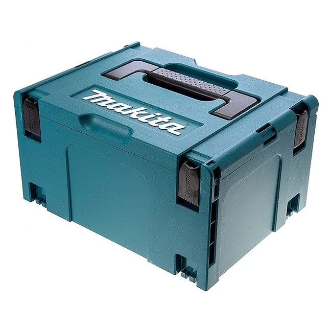 Makita 8215518 Makpac Connector Case Type 3 - Strong, Stackable, Locking Latch
