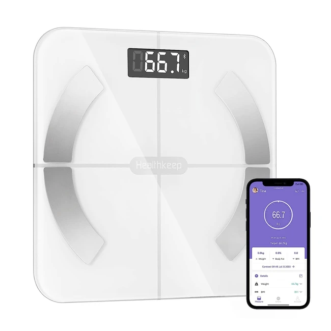 Smart Body Weight Scale - High Precision Bluetooth Analyzer