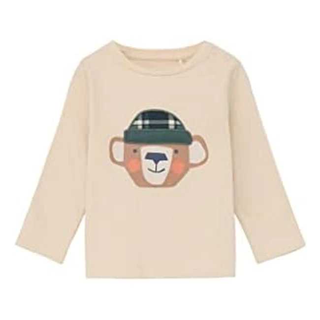 s.Oliver Baby Jungen Langarmshirt Beige - Modell 2123346
