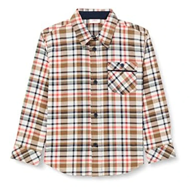 sOliver Jungen Hemd 38N3 - Langarm Knopfleiste Western-Design