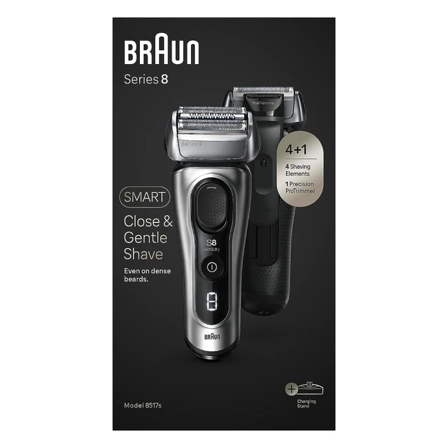 Braun Series 8 Electric Shaver for Men - Precision Shaving - 60 Min Runtime