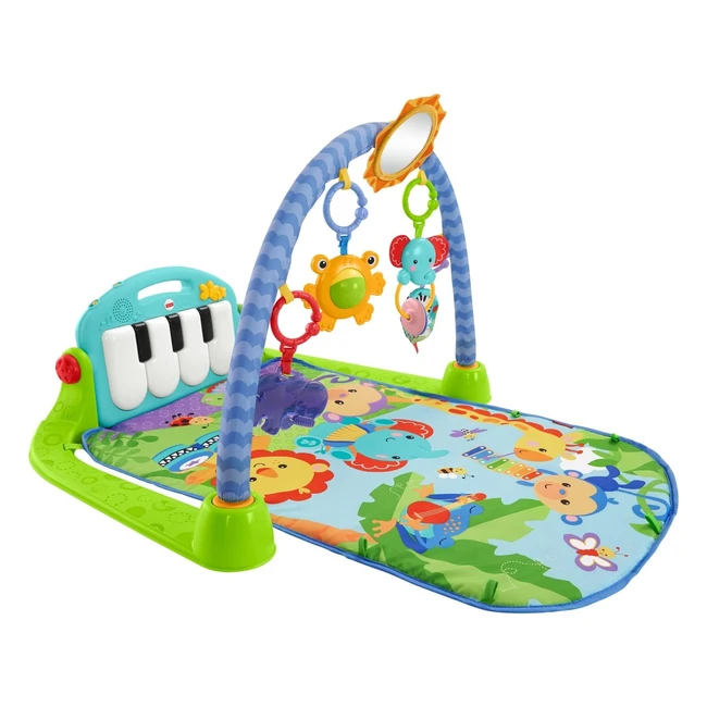 Fisher-Price Kick & Play Piano Gym | Musical Fun for Infants | HBB73