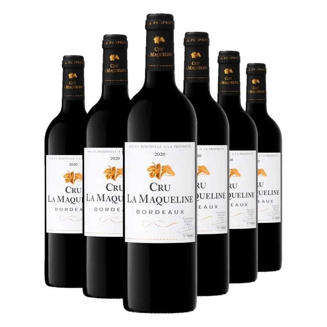Cru La Maqueline Rotwein Bordeaux AOP 2020 Terra Vitis - 6 x 075 l