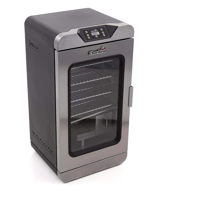 Smoker digital Charbroil 140 908 - Control de temperatura preciso - Ahumado inteligente
