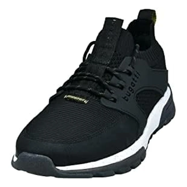 Bugatti Herren Lightning Hausschuhe Schwarz EU 42 - Schlüpfen Sie in den Komfort