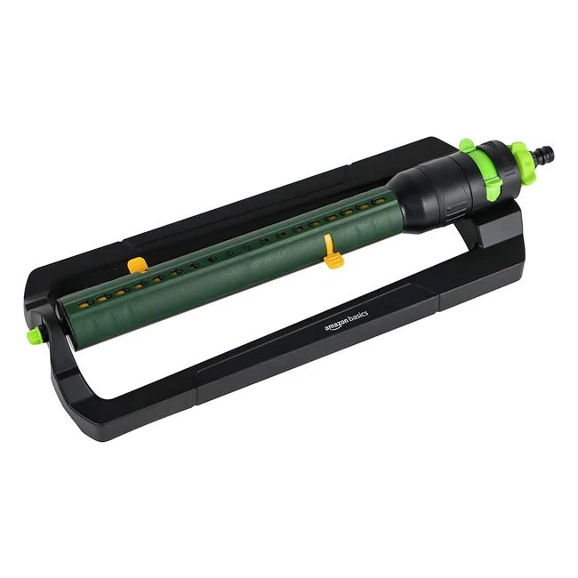 Irrigatore oscillante Amazon Basics, regolazione a due vie, adattatore utensile 19mm