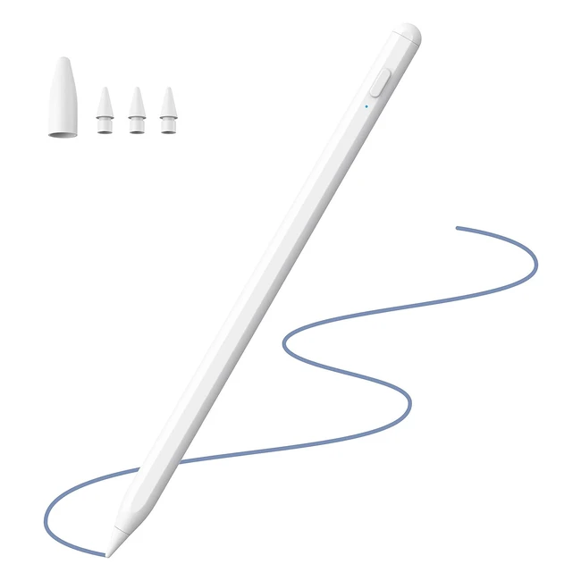 Stylet tactile Kecow pour iPad 2018-2022 | Rejet de la paume | Détection d'inclinaison