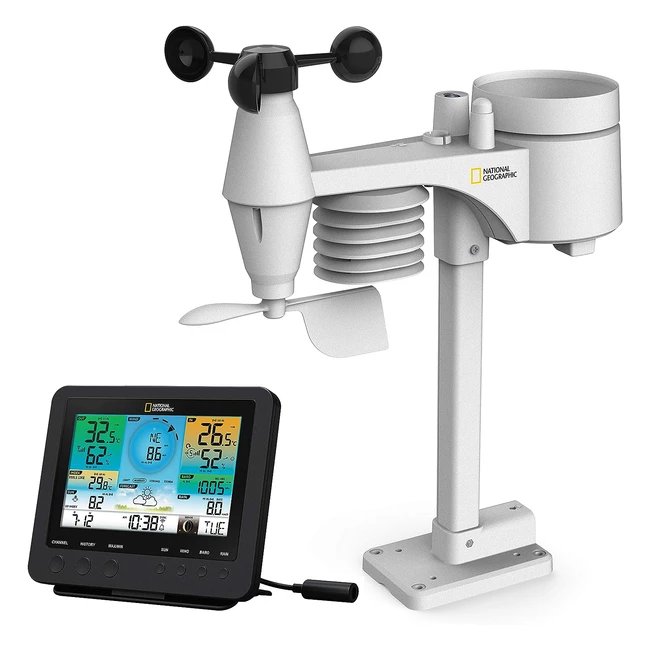 Estación Meteorológica Bresser National Geographic 9080600 - ¡Mediciones precisas y completas!