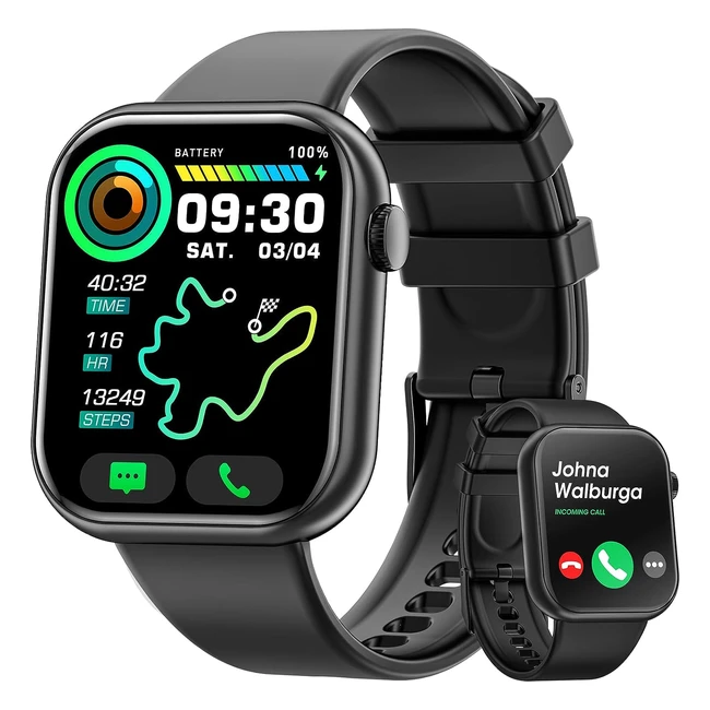 Reloj Inteligente Hwagol 2023 185 Bluetooth Smartwatch Pulsmetro Impermeable IP68