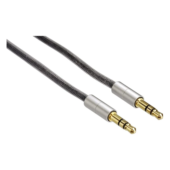 Cable Jack 3.5mm Hama 05m - Conexión Estéreo