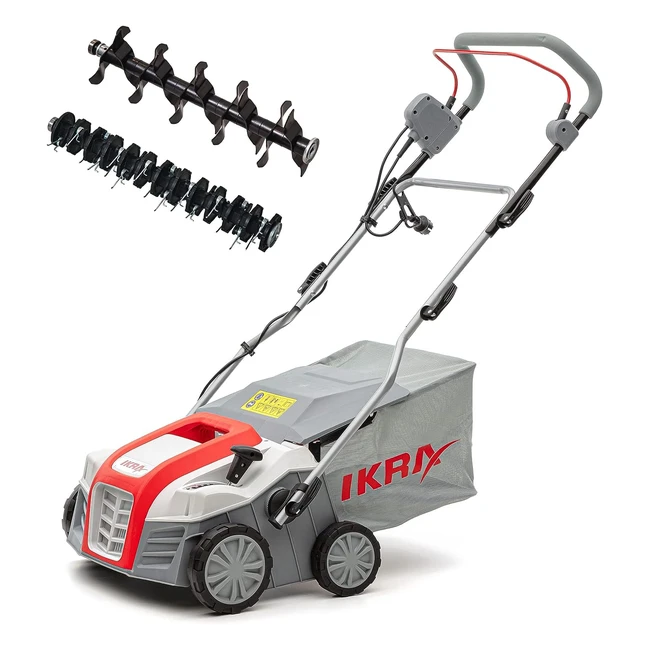 Scarificatore elettrico ikra 80201020 IEVL 1840 - Larghezza 40cm 1800W