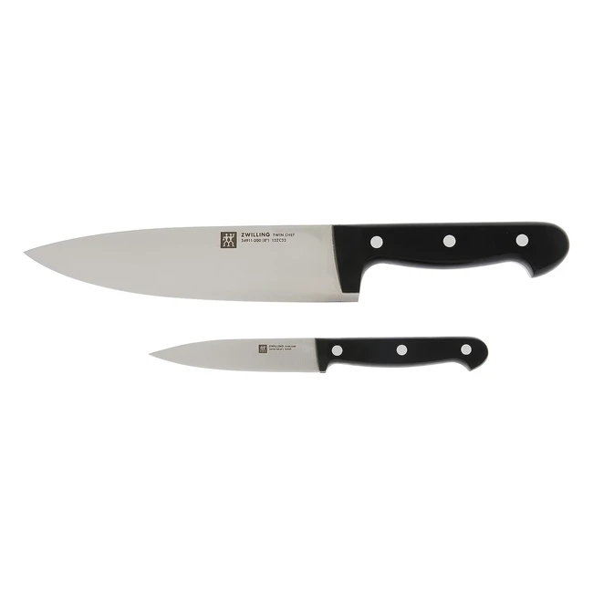 Set Coltelli Zwilling Acciaio Inossidabile Nero - 2 Pezzi