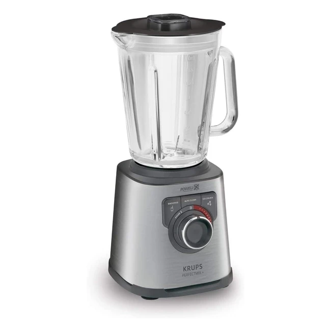 Krups KB403D PerfectMix Hochleistungsstandmixer 1200W 28000 UPM 2L Glasbehälter