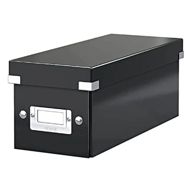 Leitz Storage Box Black Click  Store 60410095 - Ideal for Photos  Accessories