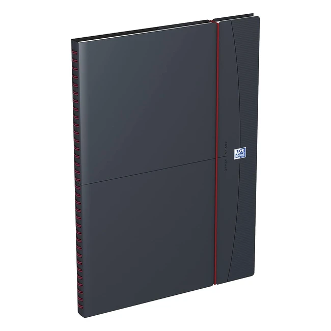 Agenda Oxford Teacher 2023-2024 Semainier Spiral A4 21x29.7cm Gris - Organisation, Qualité Optikpaper, Pratique