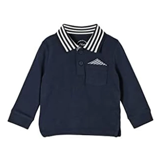 sOliver Junior Babyjungen T-Shirt 40510111131302106794 - Kragen Brusttaschen 