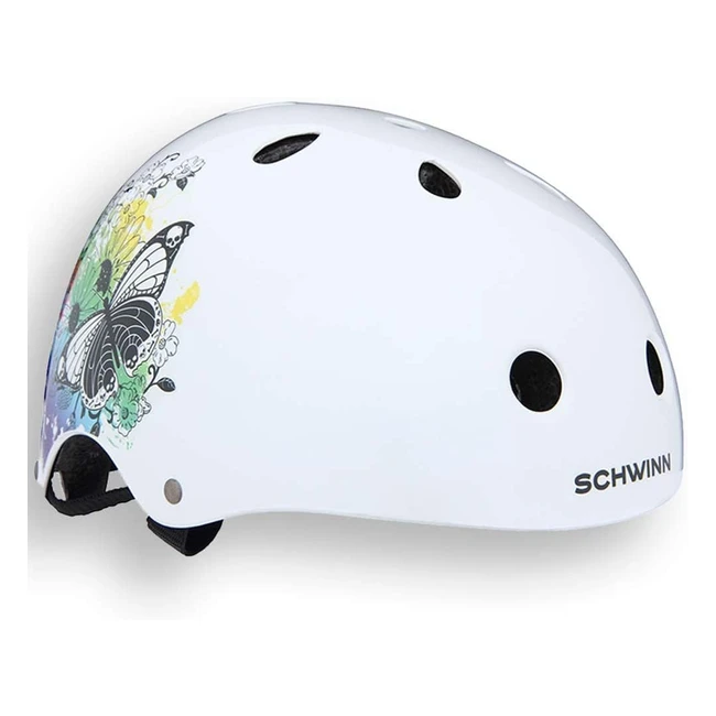 Schwinn BMX Bike Helmet for Kids - Ages 8 and Up - Great for Scooters Skateboar