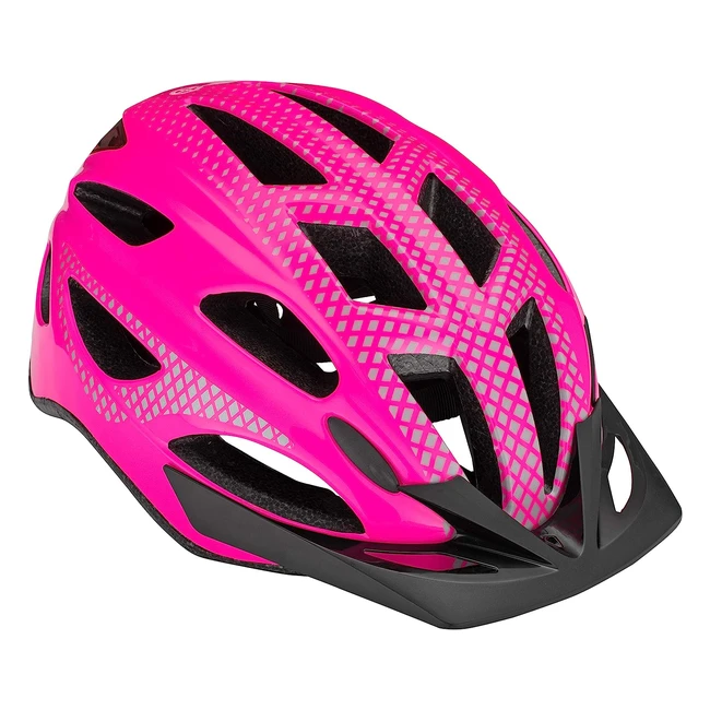 Schwinn Beam LED Lighted Adult Bike Helmet - Reflective Design - Lightweight - Dialfit Adjustment - 5862cm