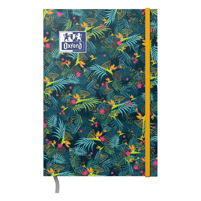 Agenda Scolaire Oxford Flowers, Sept 2023 - Sept 2024, Journalier, 352 Pages, 12x18cm, Couverture Souple Vert