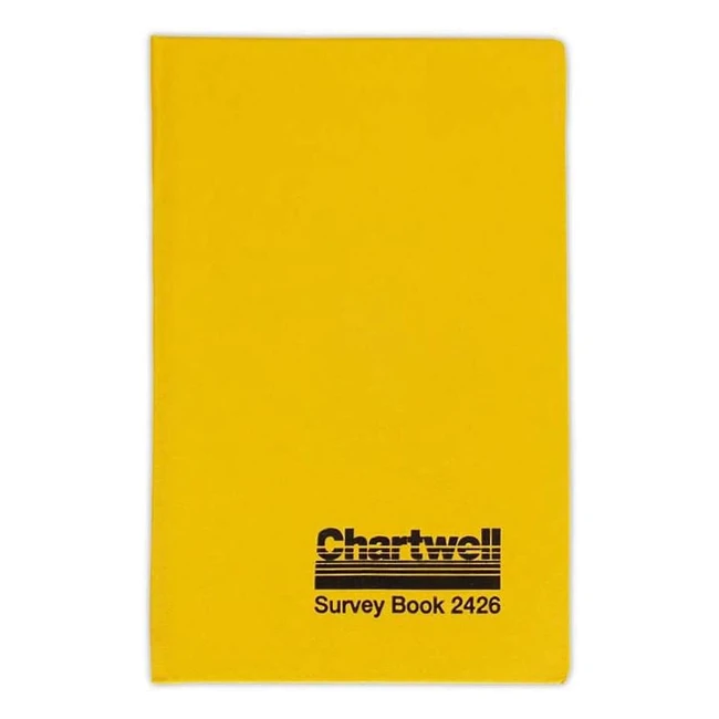 Exacompta Ref 2426Z Chartwell Casebound Level Survey Book - Excellent Strength W