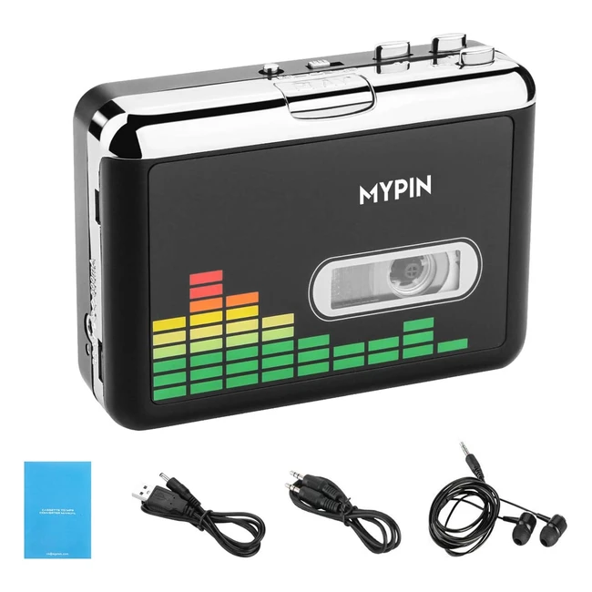 Walkman Cassette Reproductor Porttil USB a Cassette a MP3 - No Requiere PC