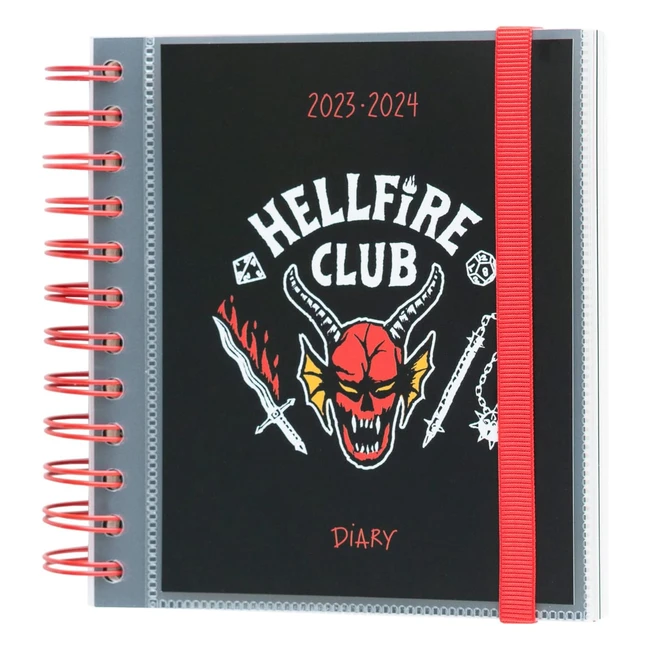 Agenda Scolaire 2023-2024 Stranger Things - Journalier Août 2023 à Juin 2024 - Fournitures Scolaires