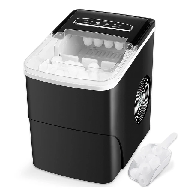 Machine à glaçons VPCOK Direct - 12kg en 24h - 9 glaçons en 68 minutes