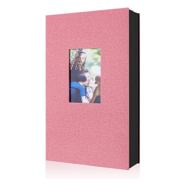 Album Fotografico 10x15 300 Tasche Biancheria Porta Foto Rosa