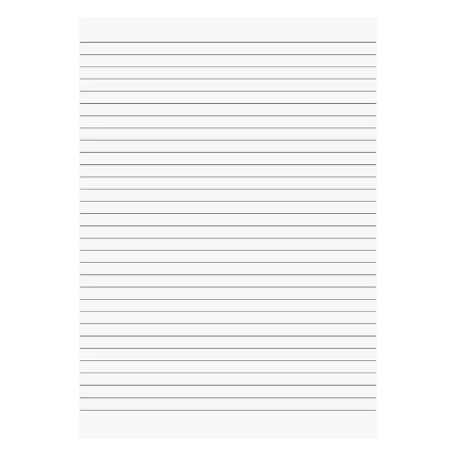 Fountain 102100750 Registrypaper Kanzleibogen 80 gqm A4 Lined 50 Sheet