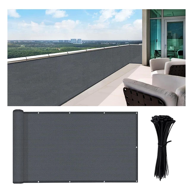 Frangivista balcone Heng Feng 75x600cm HDPE protezione UV e resistente al vento