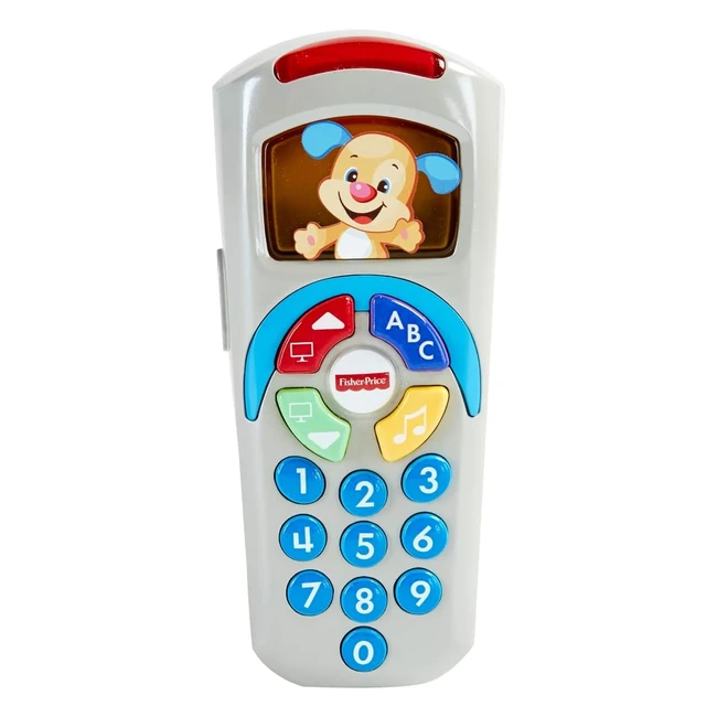 Fisher-Price Laugh & Learn Remote - Light-Up Screen, Push Buttons, 35 Sing-Along Songs