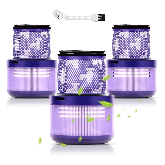 Filtres de remplacement pour aspirateur sans fil Dyson V11 V15 SV14 SV22 - Kit de 3 filtres lavables