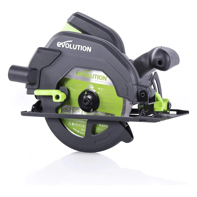 Evolution Power Tools F165CCSL Circular Saw - Multimaterial Cutting - 1200W - 165mm - 230V