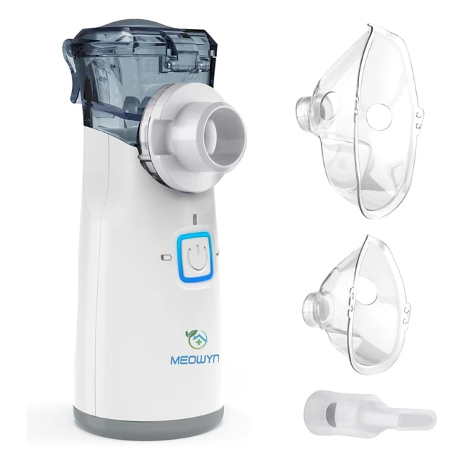 Nebulizador Portátil Meowyn - Inhalador Eléctrico Recargable USB-C
