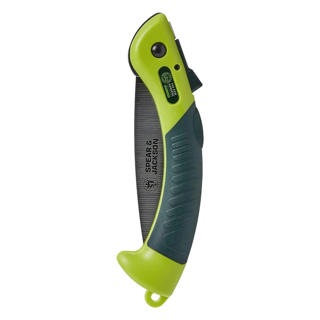 Spear and Jackson Kew Gardens Razorsharp 4960KEW Folding Pruning Saw - Ideal for Small Branches - Officially Licensed by Kew Gardens