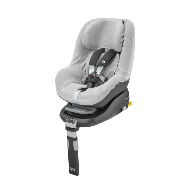 MaxiCosi 8736790110 Sommerbezug für alle Kindersitze in der MaxiCosi Pearl-Reihe - Kindersitzbezug für warme Sommertage in frischem Grau