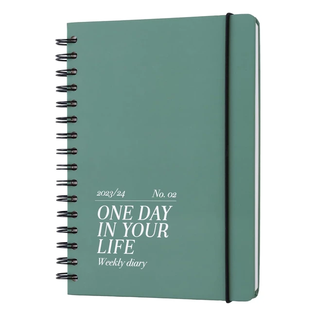 Kokonote Planer 2023 2024 Kalender A5 Ringbuch - Schlerkalender mit Tagesansic