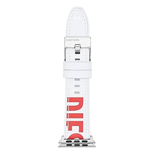 Diesel Herren 42mm 44mm und 45mm Lederarmband fr Apple Watch - Stilvoll und st