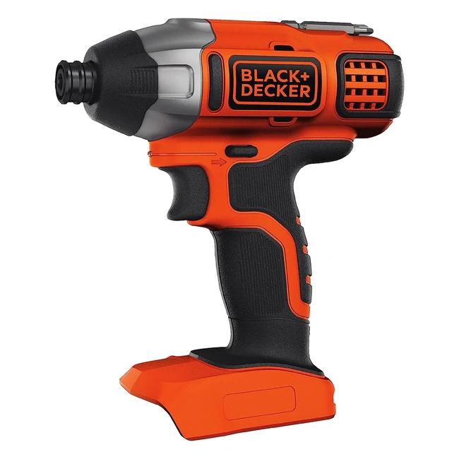 BlackDecker 18V Cordless Impact Power Drill Driver - Battery Not Included - BDC