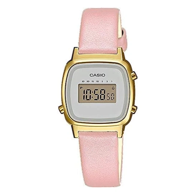 Orologio Digitale Casio Collection Retro da Donna - Resina Dorata - Movimento al Quarzo - Impermeabile