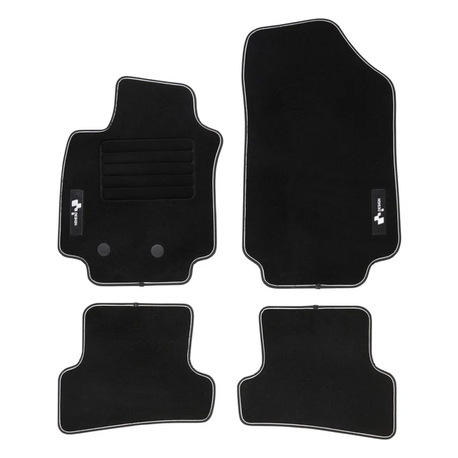 Tapis de sol pour voiture Renault Clio 3 - Sur mesure - Qualité constructeur