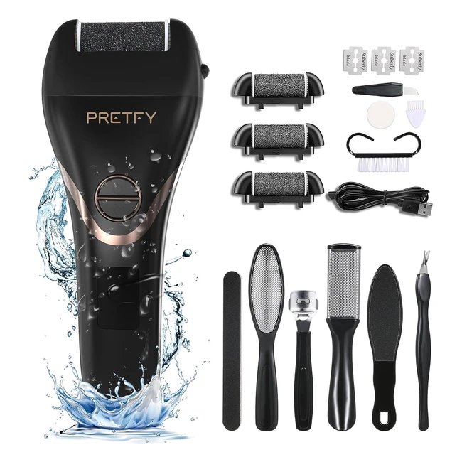 Lima Elctrica Pies Durezas Recargable - Pedicura Profesional 10 en 1