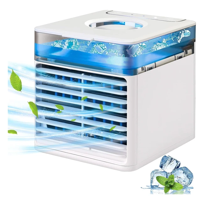 Aire Acondicionado Portátil Silencio Mini 4 en 1 - Jimacro